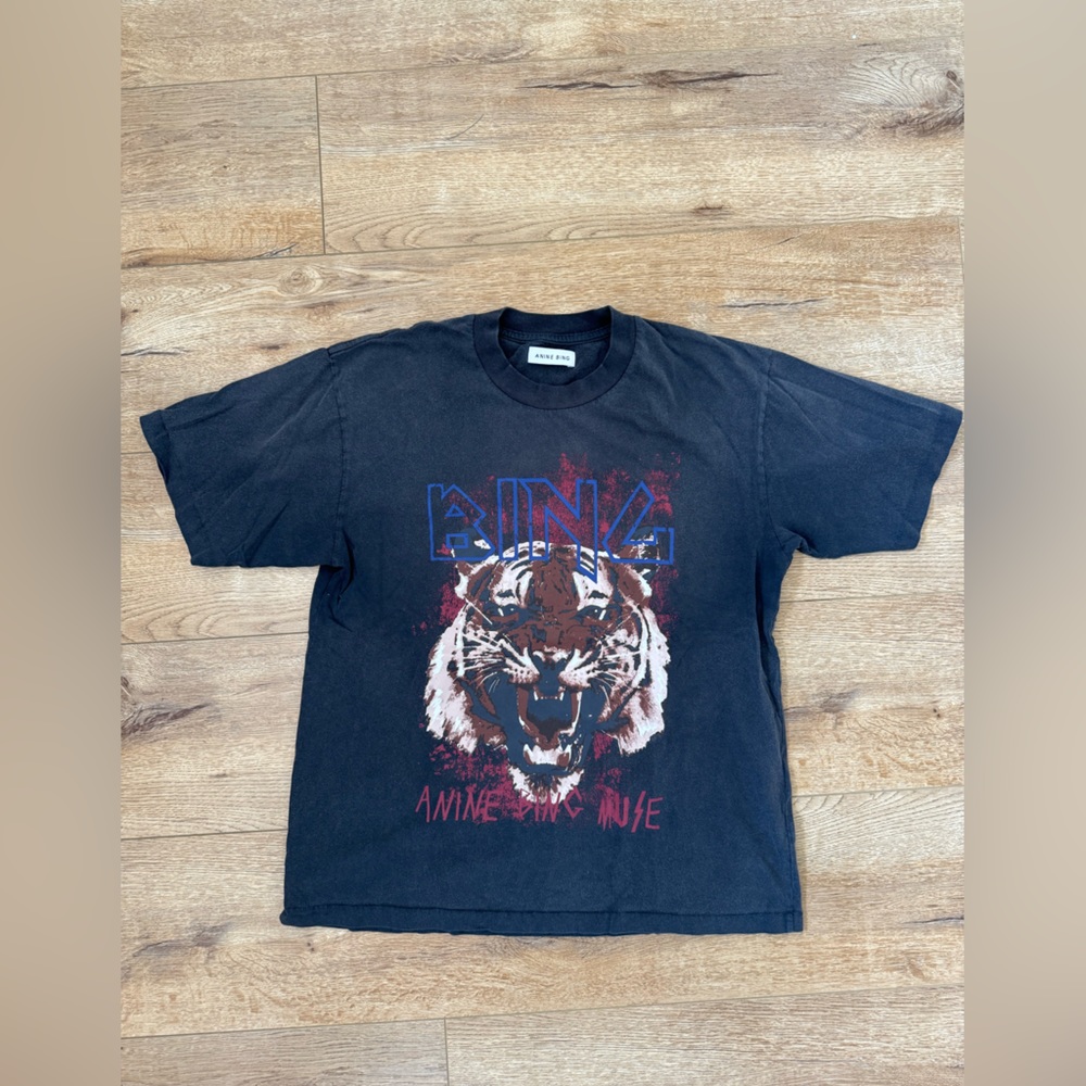 Anine Bing Tiger tee size small